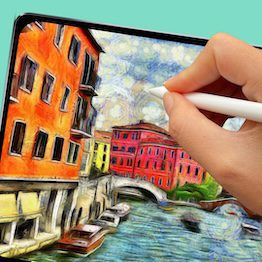 Create Art Studio Digital Illustration class for adults in Toronto