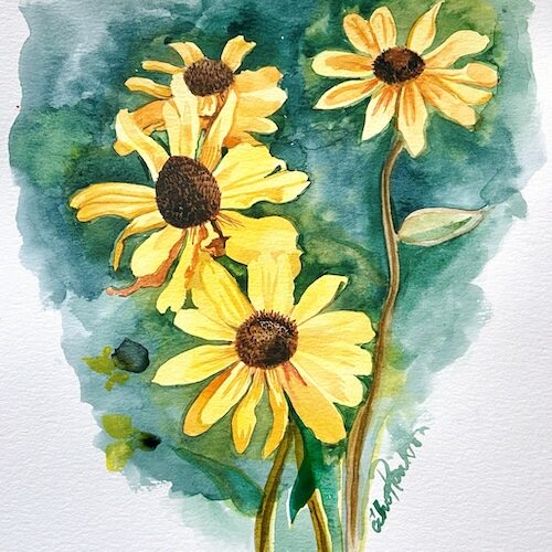 Join our botanical watercolour painting workshops and classes to learn how to create beautiful art with acrylics and watercolours in our Create Art Studio's Toronto location and online