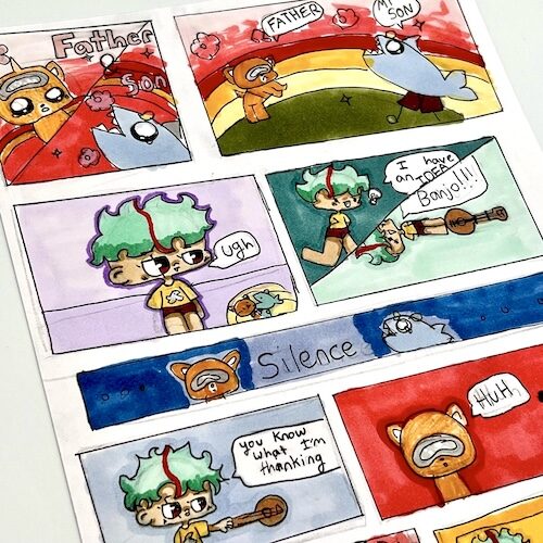 Create Art Studio Illustrated Stories kids creative storytelling class