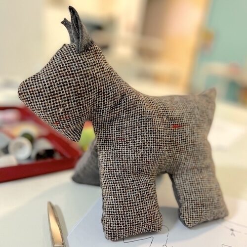 Join our Love Dog hand-sewing workshop to learn how to create this cute keepsake you'll treasure for ever.