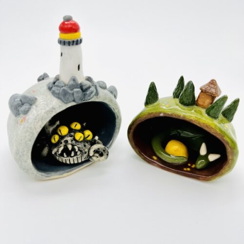 Join us to create amazing miniature worlds full of details and texture in our clay sculpture workshops