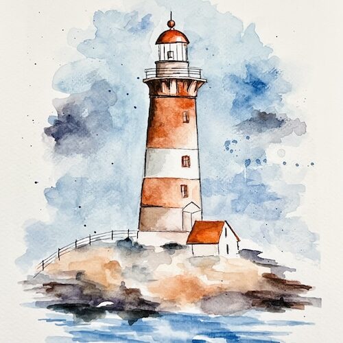 Learn to create beautiful watercolour paintings with us, in our Toronto studio and online