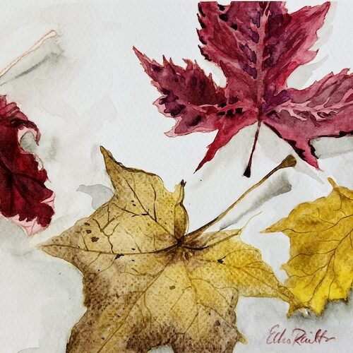 Join our botanical watercolour painting workshops and classes to learn how to create beautiful art with acrylics and watercolours in our Create Art Studio's Toronto location and online