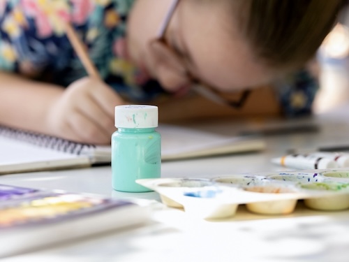 In-person kids studio art classes