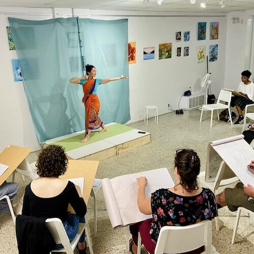 Enjoy Life Drawing classes in Create Art Studio's Toronto location