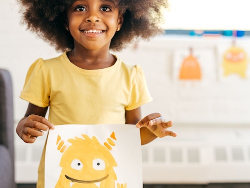 In-person kids studio art classes