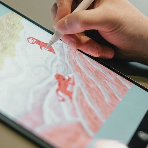 Kids, Tweens and Teens love to Learn Procreate on their iPad in Create Art Studio's Digital Art classes in our Toronto studio and online