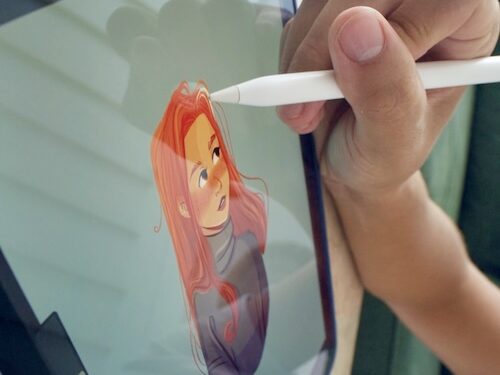 Kids, Tweens and Teens love to Learn Procreate on their iPad in Create Art Studio's Digital Art classes in our Toronto studio and online