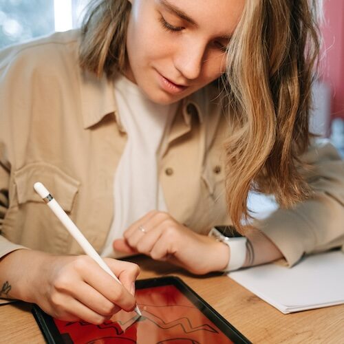 Kids, Tweens and Teens love to Learn Procreate on their iPad in Create Art Studio's Digital Art classes in our Toronto studio and online
