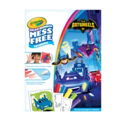 Crayola Color Wonder Batwheels Colouring Set