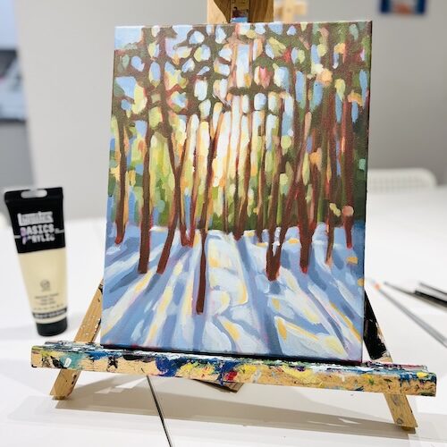 Join Paint Studio to enjoy inspiring painting sessions for artists in Create Art Studio's Toronto location