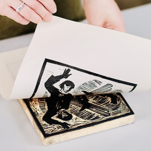 Create using fabric & paper