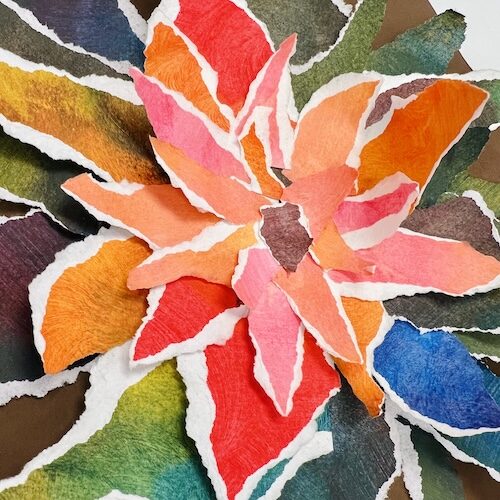 Enjoy a creative contemporary collage class in Create Art Studio's welcoming Toronto location