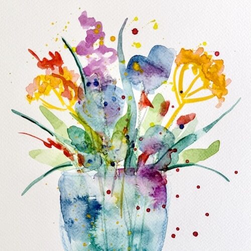 Mother's Day Wine & Watercolours