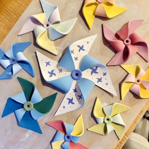 Ceramic Pinwheel Workshop