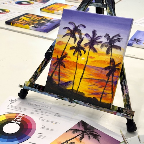 Get your kids ready to apply for specialist art programs with Portfolio Prep, a mixed media class for tweens or teens in-studio Create Art Studio