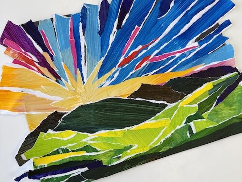 Enjoy learning how to creative collage art of landscapes, flowers, people and more in our classes for adults in Create Art Studio's welcoming Toronto location