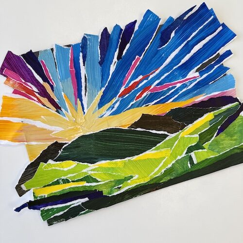 Enjoy learning how to creative collage art of landscapes, flowers, people and more in our classes for adults in Create Art Studio's welcoming Toronto location