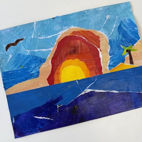 Enjoy learning how to creative collage art of landscapes, flowers, people and more in our classes for adults in Create Art Studio's welcoming Toronto location